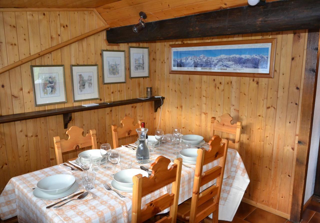 Chalet Apartment Gran Zebru Oga Kültér fotó